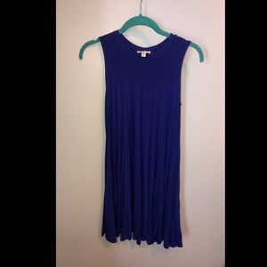 BLUE SWING DRESS